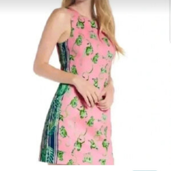 Lilly pulitzer Monkey Business Mila Shift Dress size 0. - Picture 2 of 14